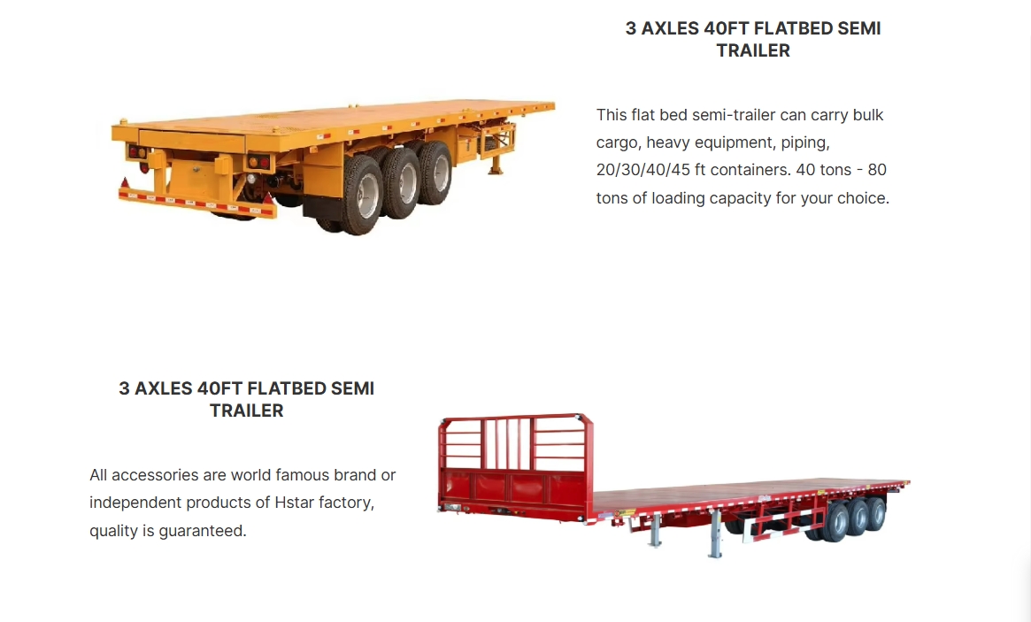 3 Axle Flatbed semi-trailer - Image 7