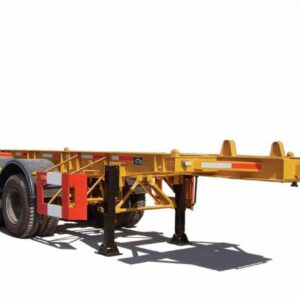 2-axis 20 foot skeleton semi-trailer