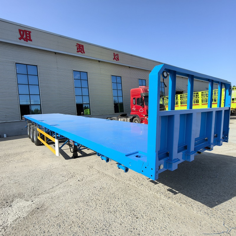 3 Axle Flatbed semi-trailer