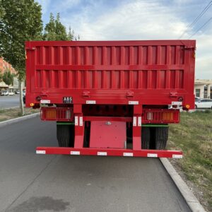 3-axis rollover semi-trailer
