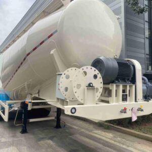 4-axis powder tanker truck