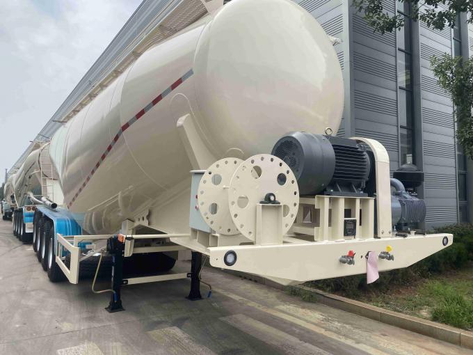 4-axis powder tanker truck
