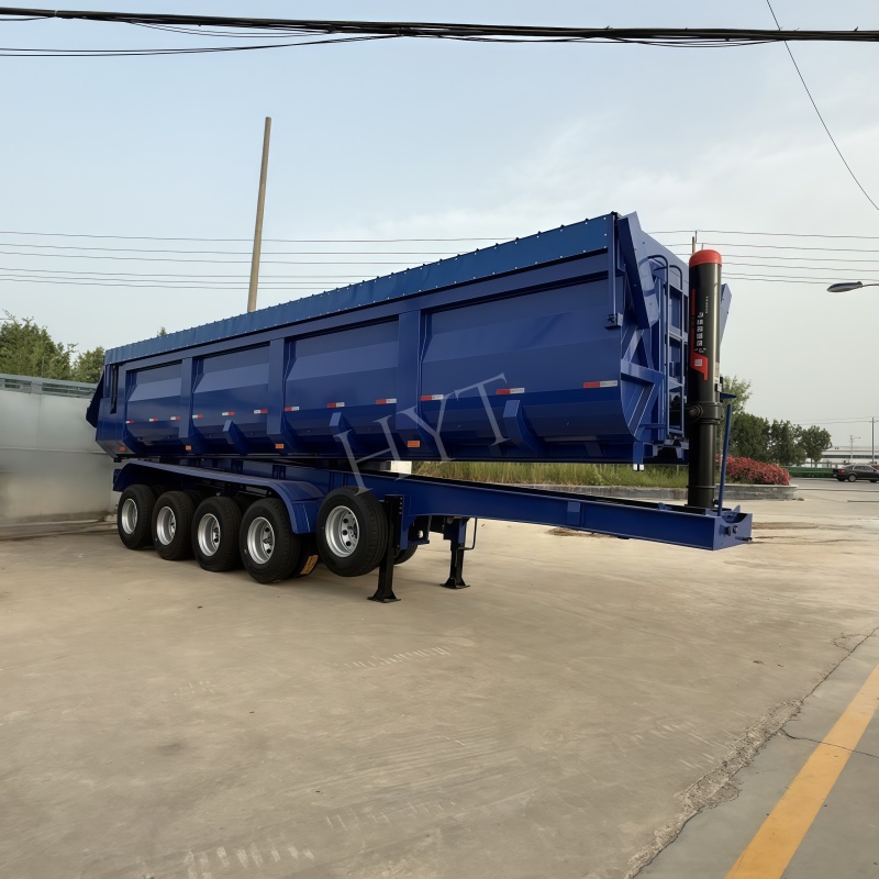 4-axis U-shaped rear semi-trailer - Image 2