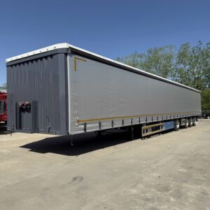4-axis container curtain truck