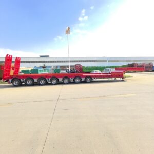 7-axle low bed semi-trailer