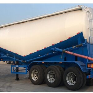 Powder tank semi-trailer