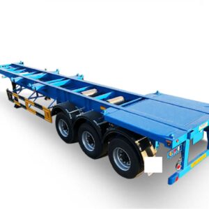 Skeleton semi-trailer
